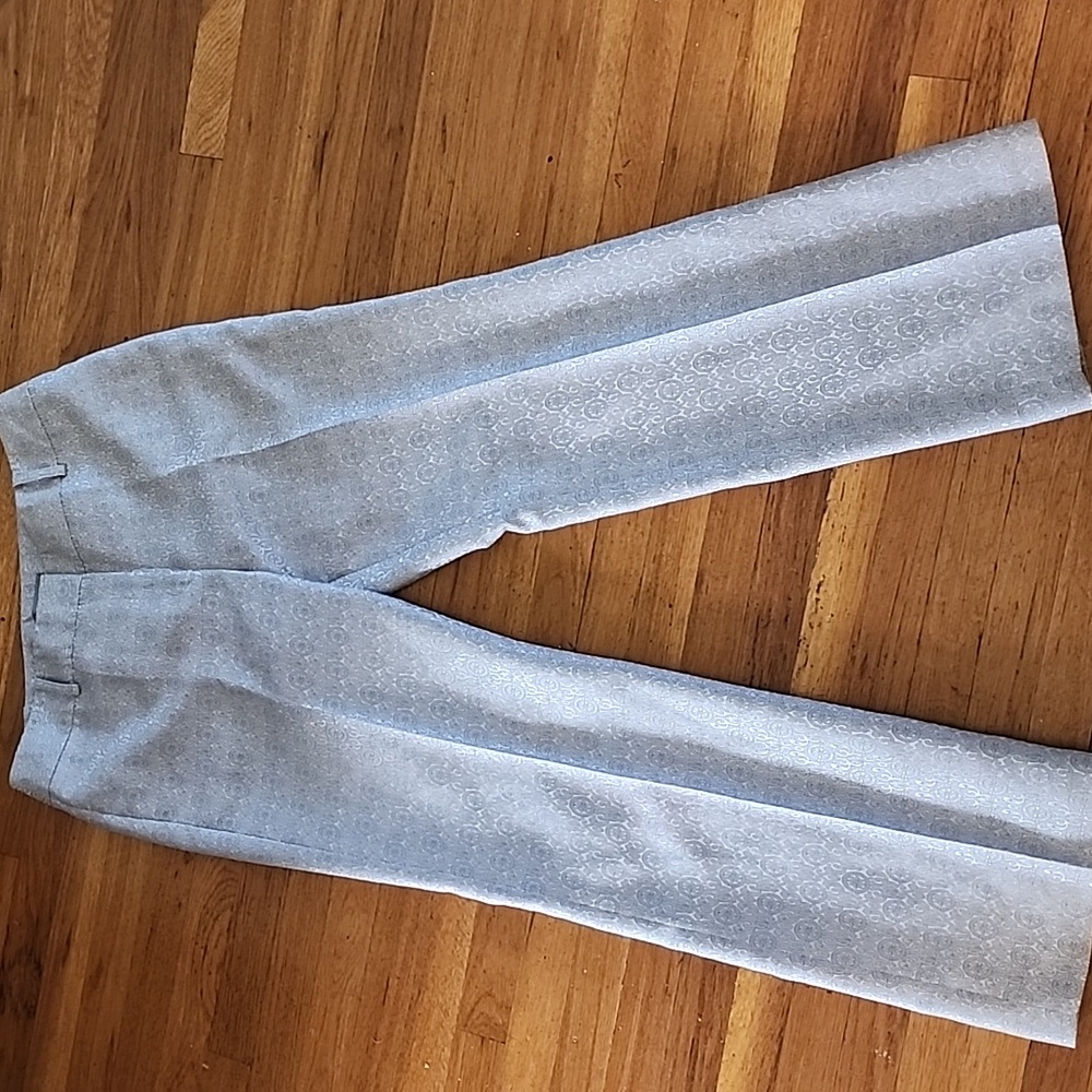 Ann Taylor Gray Dress Pants Straight-Leg